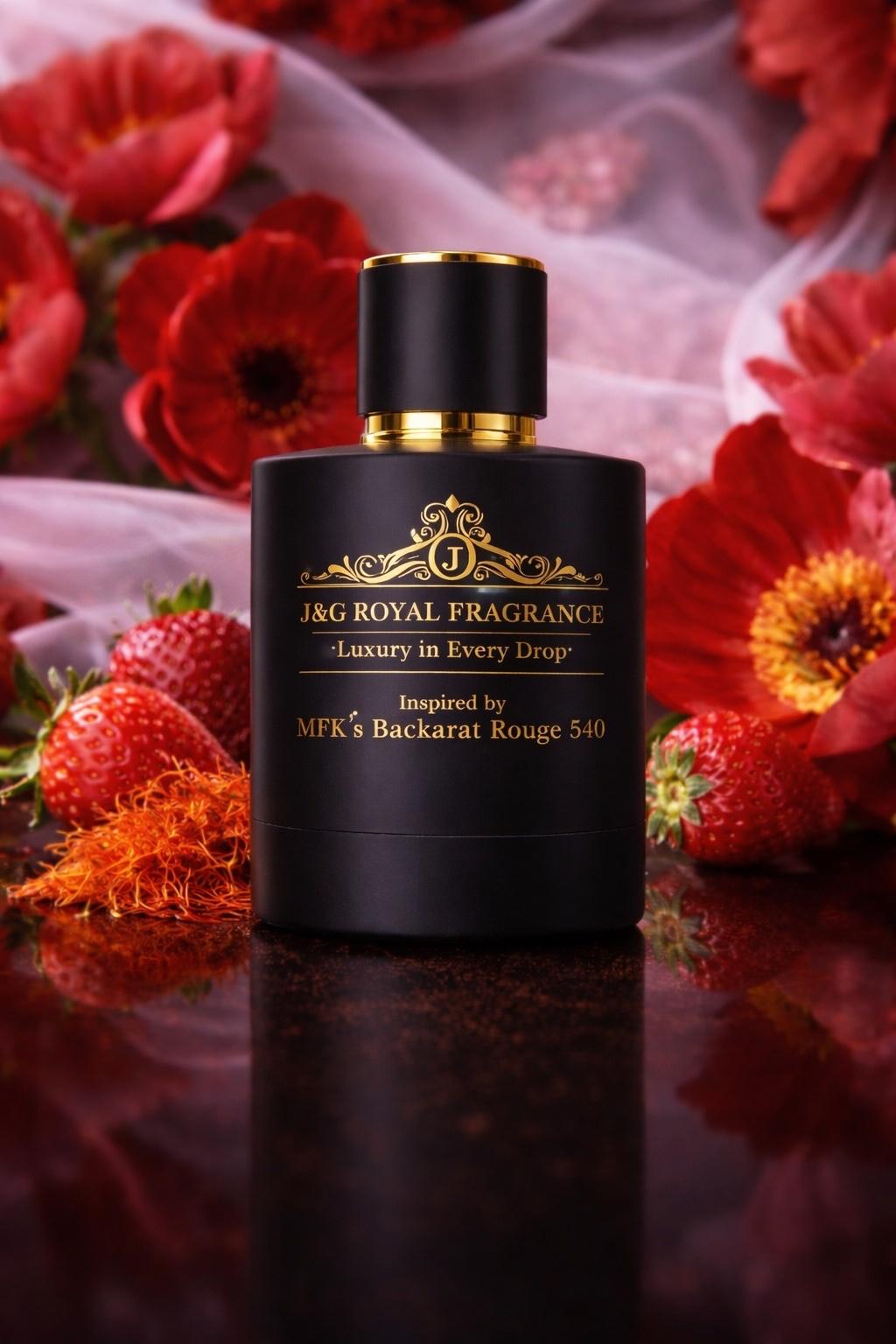 Inspired by MFK's Baccarat Rouge 540