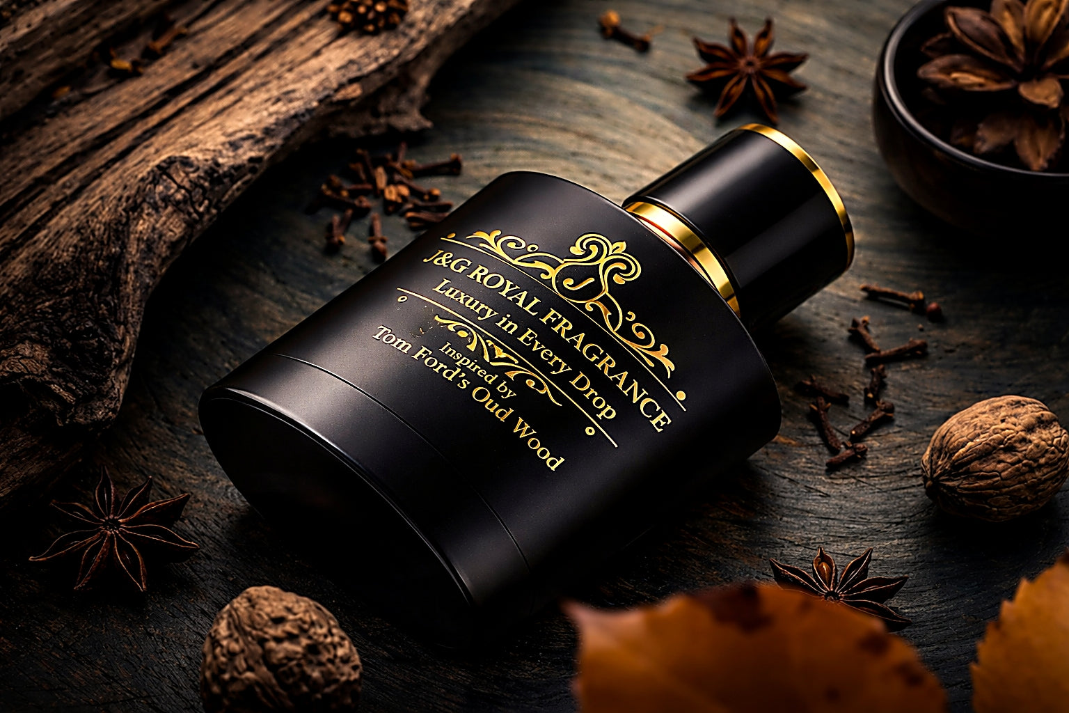 inspired by Tom Ford's Oud Wood
