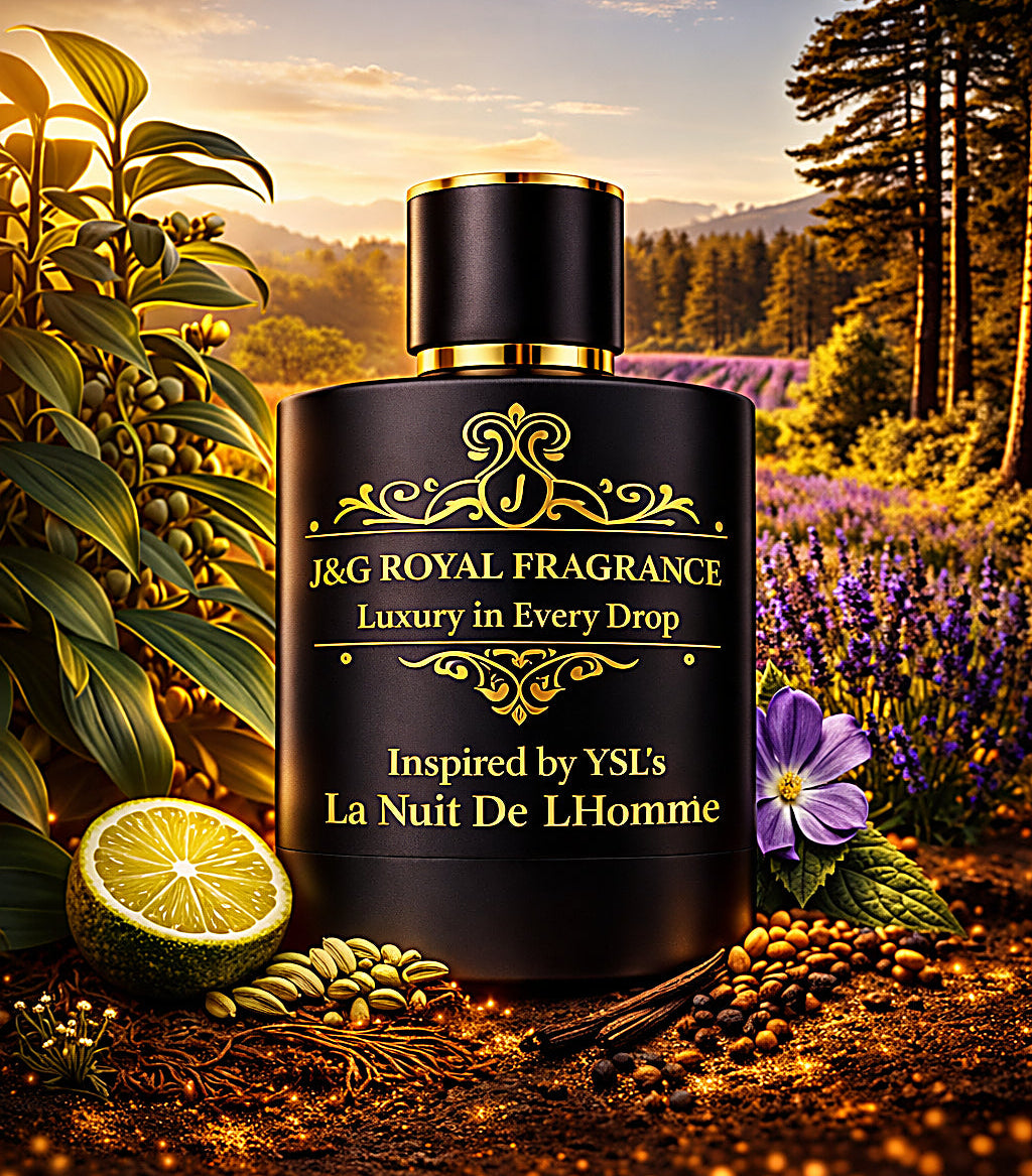 inspired by YSL's La Nuit De L'Homme
