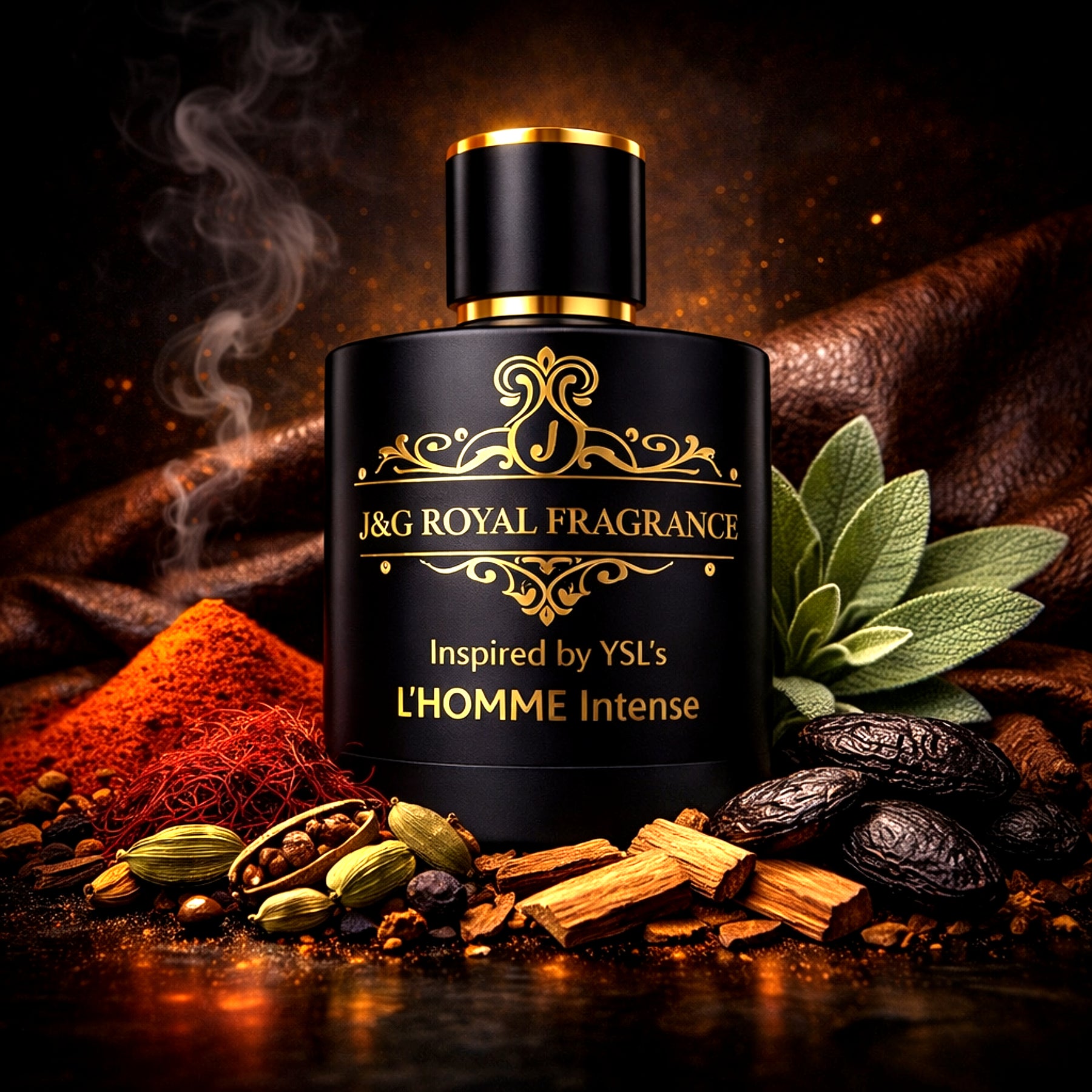 inspired by YSL's L'HOMME Intense